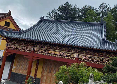 悠久的琉璃筒瓦生產(chǎn)歷史